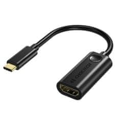 Choetech HUB-H04 adapter USB-C Thunderbolt 3 / HDMI 2.0 4K 60Hz M/F, fekete
