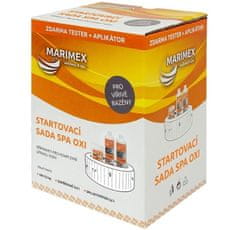 Marimex Oxi spa készlet (Oxi 0,5 kg, habzásgátló 0,6 l, aktivátor 0,6 l), ajándék
