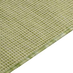 shumee zöld lapos szövésű kültéri szőnyeg 200 x 280 cm