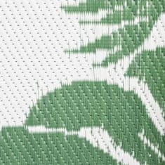 Vidaxl zöld PP kültéri szőnyeg 190x290 cm 316938