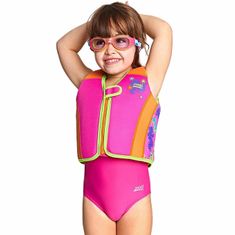 Zoggs Gyermek úszómellény SEA UNICORN SWIMSURE DACKET Rózsaszín rózsaszín 4/5 év (18/25 kg)