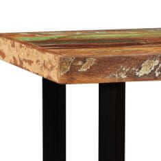 Greatstore tömör újrahasznosított fa bárasztal 120 x 60 x 107 cm