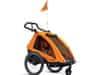 S'COOL Kerékpár pótkocsi TaXXi Pro 2 narancssárga