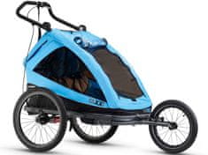S'COOL Kerékpár pótkocsi TaXXi Elit 2 kék