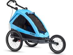S'COOL Kerékpár pótkocsi TaXXi Elit 1 kék