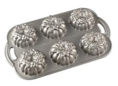 NordicWare Forma hat kis ezüst karácsonyi cupcake-hez