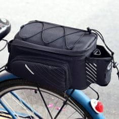 MG Bike Carrier kerékpáros táska 9L, fekete