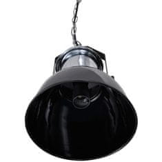shumee 2 db fekete, állítható magasságú, modern, fém mennyezeti lámpa