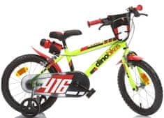 Dino bikes DINO 416 16” fiúkerékpár, sárga