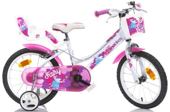 Dino bikes DINO lány kerékpár 166 16", rózsaszín