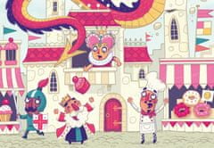 Ravensburger Puzzle & Play Sárkány a kastélyon, ​​2x24 darab