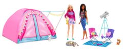 Mattel Barbie Dreamhouse adventures Sátor 2 babával és kiegészítőkkel HGC18