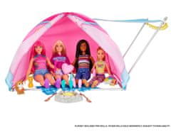 Mattel Barbie Dreamhouse adventures Sátor 2 babával és kiegészítőkkel HGC18