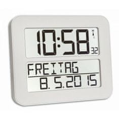 TFA 60.4512.02 TimeLine MAX Rádióvezérlésű digitális óra, fekete