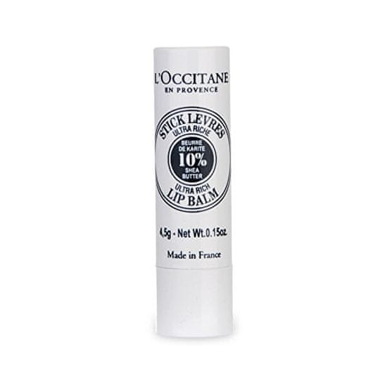 LOccitane En Provenc Tápláló ajakbalzsam 10% Shea Butter (Stick Levres Lip Balm Stick) 4,5 g