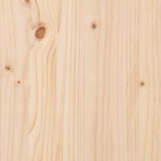 Greatstore tömör fenyőfa gumiabroncstartó állvány 63 x 40 x 180 cm