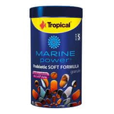 TROPICAL Marine Power Probiotic Soft Formula Size S - 100ml/60g süllyedő granulátum táp mindenevő tengeri halak számára Bacillus subtilis probiotikummal