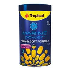 TROPICAL Marine Power Probiotic Soft Formula Size L - 100ml/52g süllyedő granulátum táp mindenevő tengeri halak számára Bacillus subtilis probiotikummal