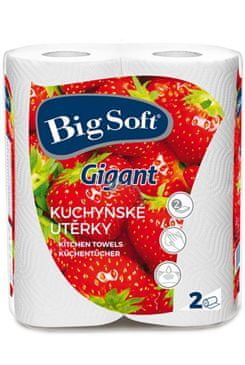 Big Soft Konyhai papírtörlő Gigant 2db
