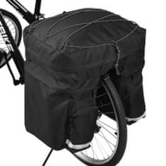 MG Bike Pannier kerékpáros táska 60L, fekete