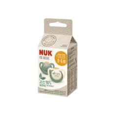 Nuk For Nature Latex cumizó 0-6m 2 db zöld - 0-6m