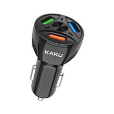 Kaku KSC-486 Bluetooth autós töltő QC 20W, fekete