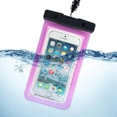 MG Swimming Bag vízálló telefontok 6.7', rózsaszín