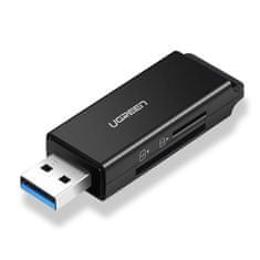 Ugreen CM104 kártyaolvasó USB 3.0 - TF / SD, fekete