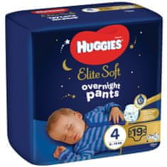 Huggies 2x Elite Soft Pants OVN eldobható pelenkák 4 (9-14 kg) 19 db