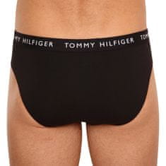 Tommy Hilfiger 3PACK fekete férfi slip alsónadrág (UM0UM02206 0TE) - méret M