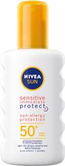 Nivea Sun Spray napvédő spray Sensitive OF 50+ 200 ml
