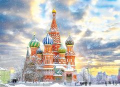 EuroGraphics Puzzle Moszkva - Szent Balázs székesegyház 1000 darab