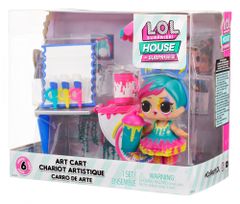 L.O.L. Surprise! Bútor babával, 6. sorozat - Mobile Studio & Splatters