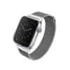 Uniq Dante Apple Watch Series pótszíj - 4/5/6/7/SE - 44/45/42mm - Ezüst