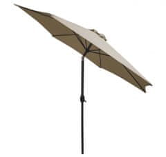Linder Exclusiv LLinder Exclusiv Billenő kerti napernyő 250 cm Taupe - Barnásszürke