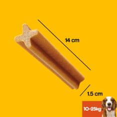 Pedigree Dentastix Daily Oral Care fogápoló csemegék közepes méretű kutyáknak 56 db (1440 g)