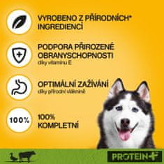 Pedigree PROTEIN konzerv kacsával és marhahússal felnőtt kutyáknak, 12×800 g