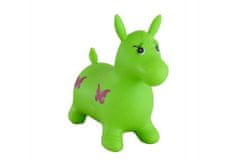 Teddies Ugráló ló ugráló gumi zöld
