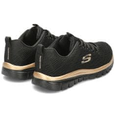 Skechers Cipők fekete 35.5 EU Get Connected