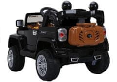 Lean-toys Jeep MP3 bőr és puha kerekek + távirányító 2x45W