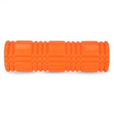Spokey MIX ROLL Masszázs Fitness görgő 3in1, 45 cm, narancssárga