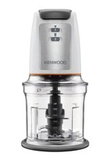Kenwood EasyChop CHP61.100.WH Mini Aprító, 500W, 0.5L, QuadBlade, 2 fokozat, Szürke