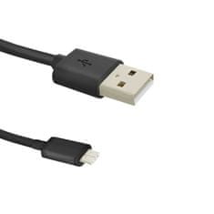 Qoltec hálózati töltő 12W | 5V | 2.4A | USB + USB C típusú kábel