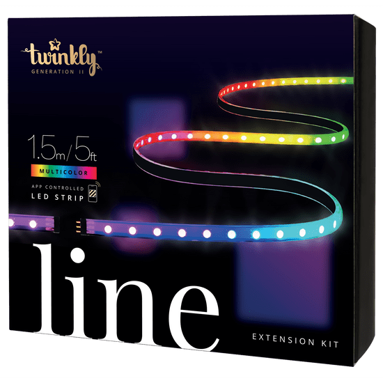 Twinkly LINE hosszabbító szalag RGB, 1,5m, B