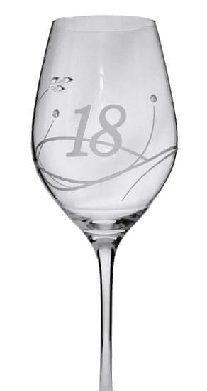Celebration Jubileumi születésnapi pohár 18év S. crystals (1db)