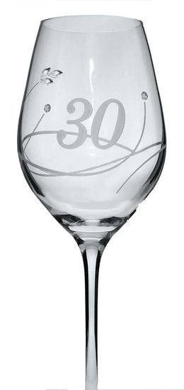 Celebration Jubileumi születésnapi pohár 30r S. crystals (1db)