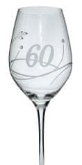 Celebration Jubileumi születésnapi pohár 60év S. crystals (1db)