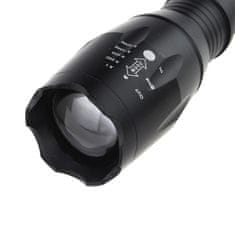 Northix Ultrafire LED zseblámpa xFocus CREE - 2000 Lm 