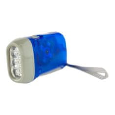 Northix Kézzel működtetett LED zseblámpa - kék 