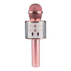 Northix KTV - Vezeték nélküli karaoke mikrofon - Rosé 